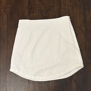 Abercrombie & Fitch White Skirt